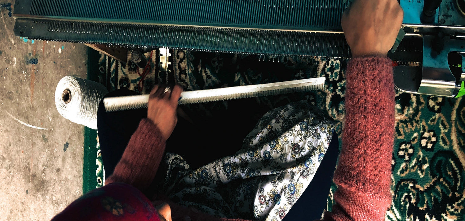 handmade handknit wollen pure and natural Ethically Made Edit Natural Lifestyle