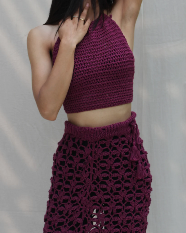 Aurora Crochet Croptop