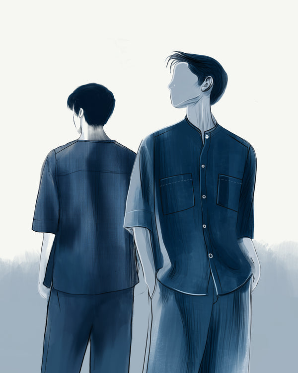 Deep Sea Indigo Shirt