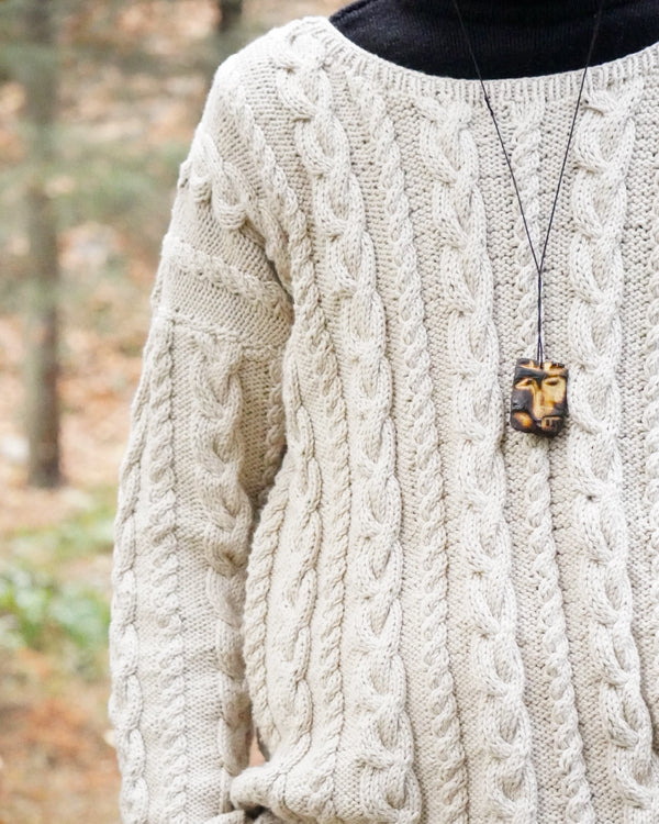 All Gender Cable Knit Sweater