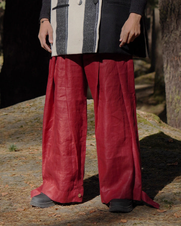 RUDRA: Men’s Flared Pants