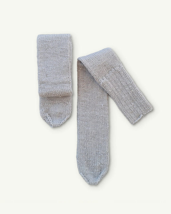 100% pure wool Hand Knit Merino Steel Long Socks